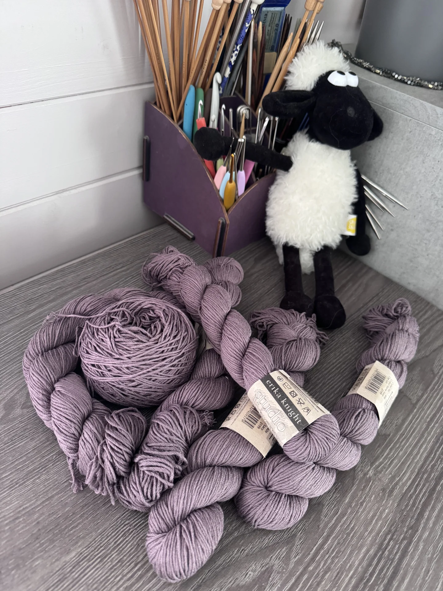 Пряжа Erika Knight Studio Linen 120м/50г - 6 шт. - миниатюра 4