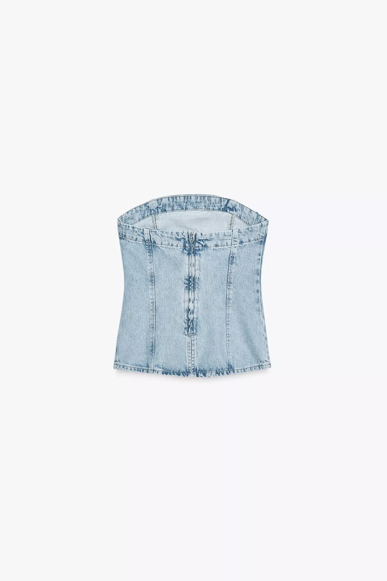 Топ-бандо джинсовыйZARA, M новый - миниатюра 7
