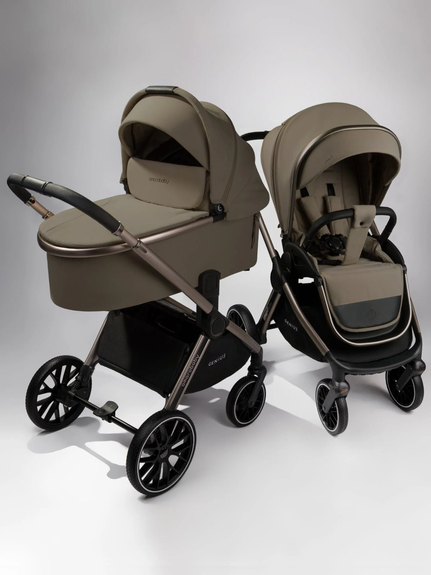 Коляска детская 2 в 1 Amarobaby Genius - изображение 1