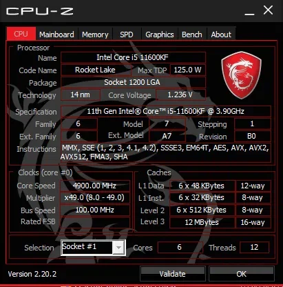 Игровой пк i5-11600KF / RX6600XT / 16 гб / 2.5 Tб - миниатюра 7