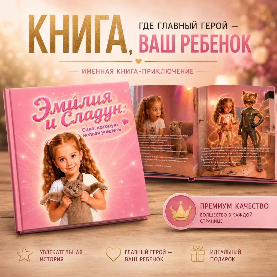 Именная книга по фото ребенка - изображение 1