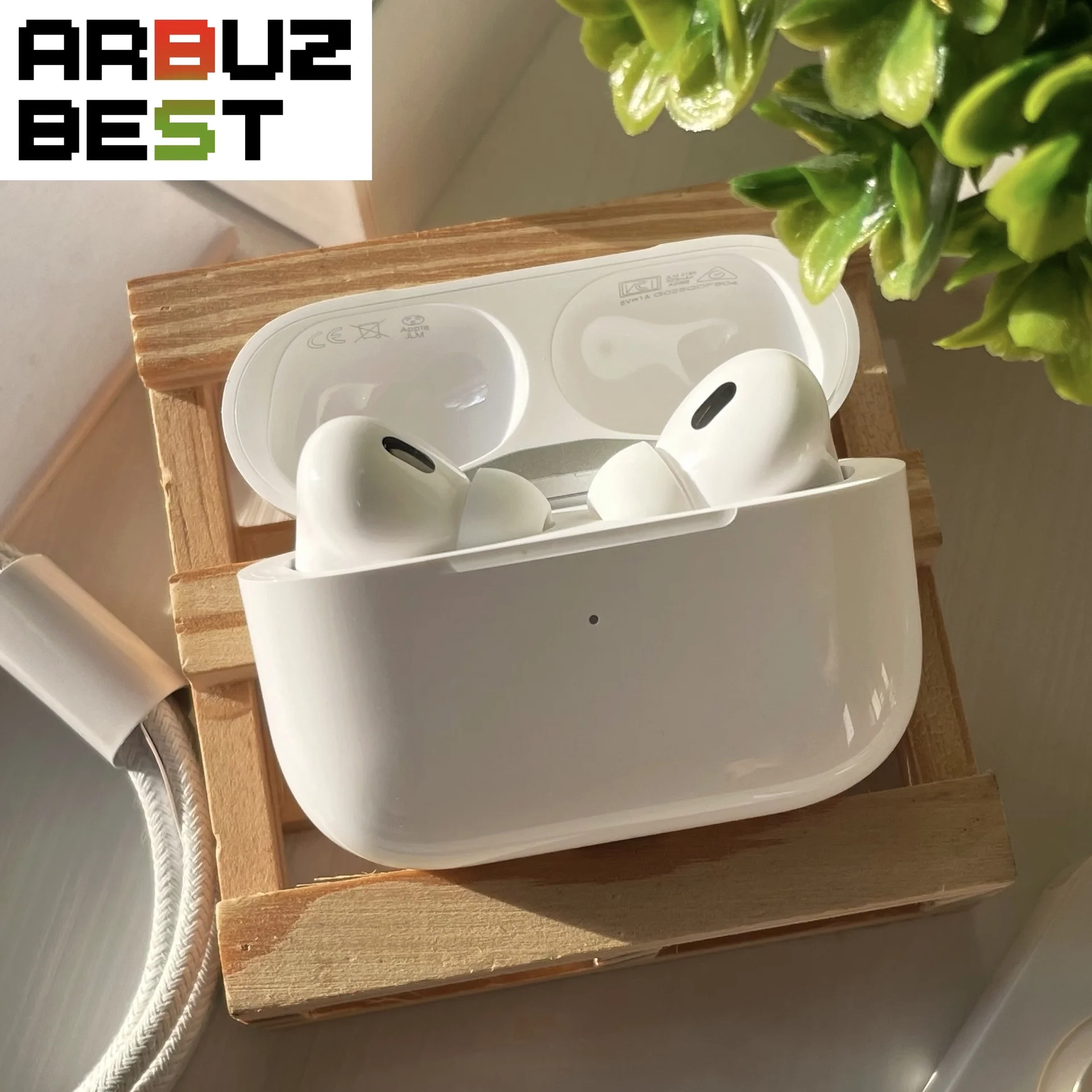 Airpods pro 2 ANC (гарантия 14д) доставка за час