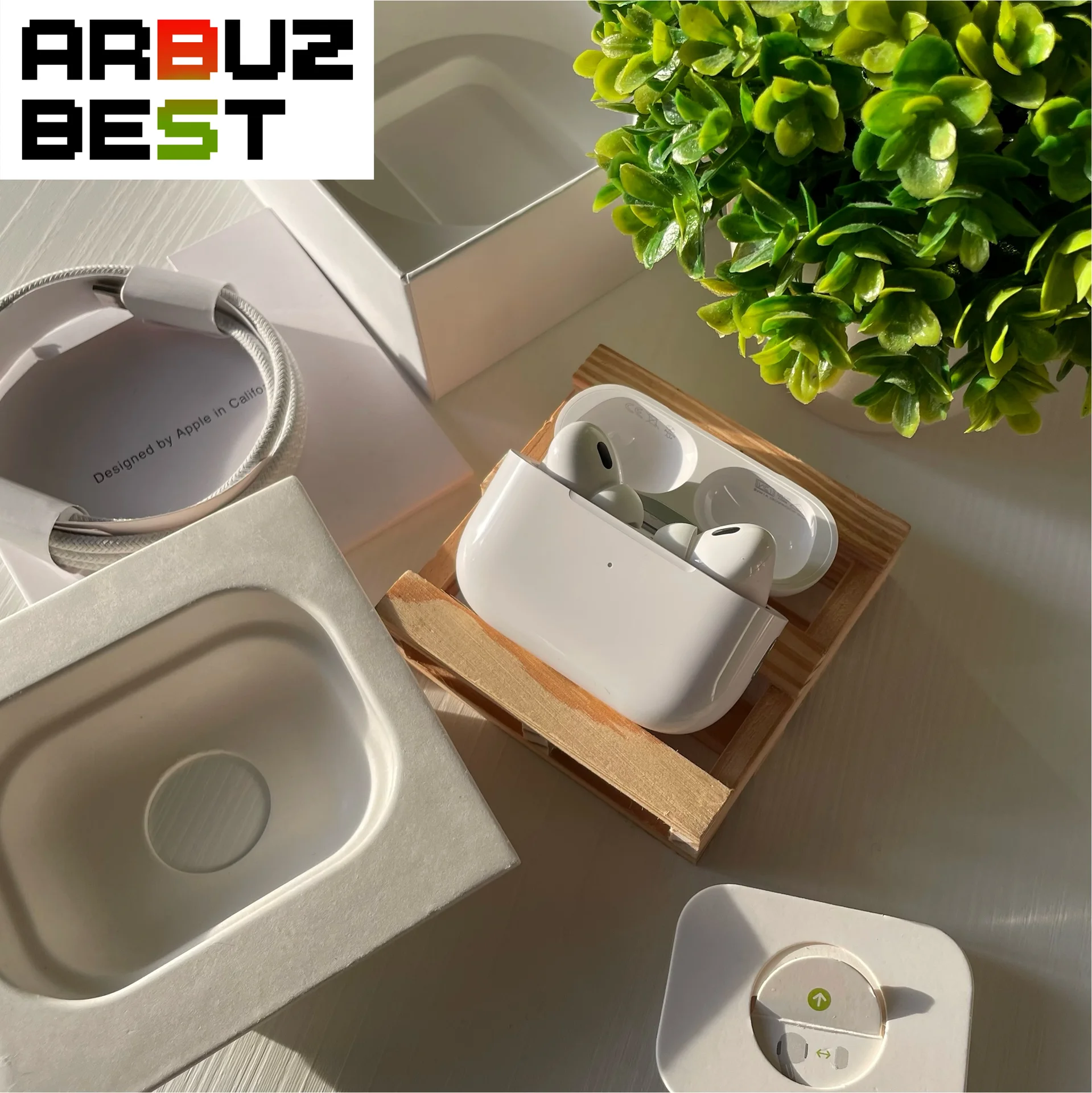 Airpods pro 2 ANC (гарантия 14д) доставка за час - миниатюра 4