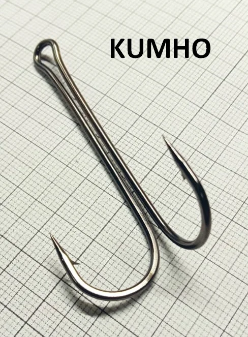 Крючок двойник 2Х, удлиненный. Корея - изображение 1