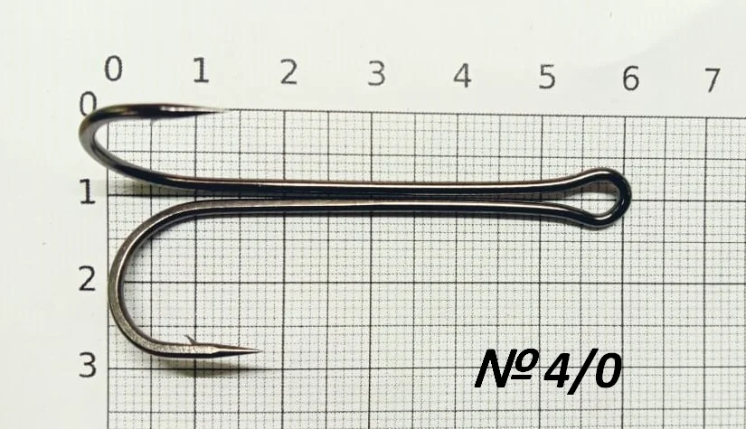 Крючок двойник 2Х, удлиненный. Корея - миниатюра 7