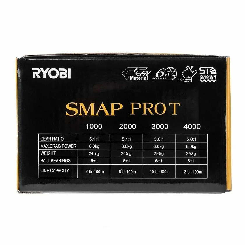 Катушка RYOBI "SMAP PRO T" 2000 - миниатюра 8