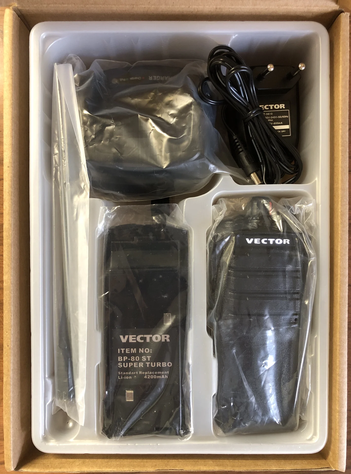 радиостанция vector vt-80st - миниатюра 2