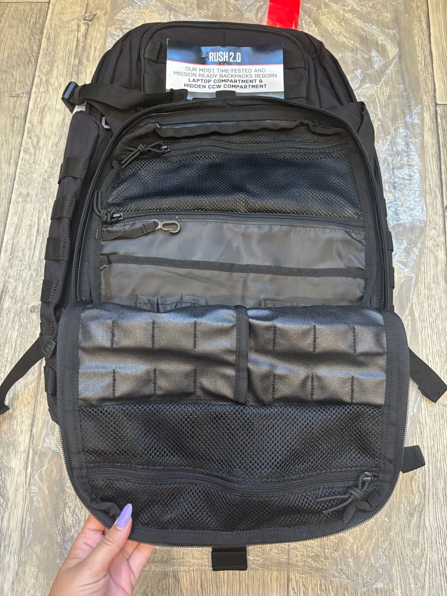 рюкзак 5.11 Tactical Rush 72 2.0 Black - миниатюра 3