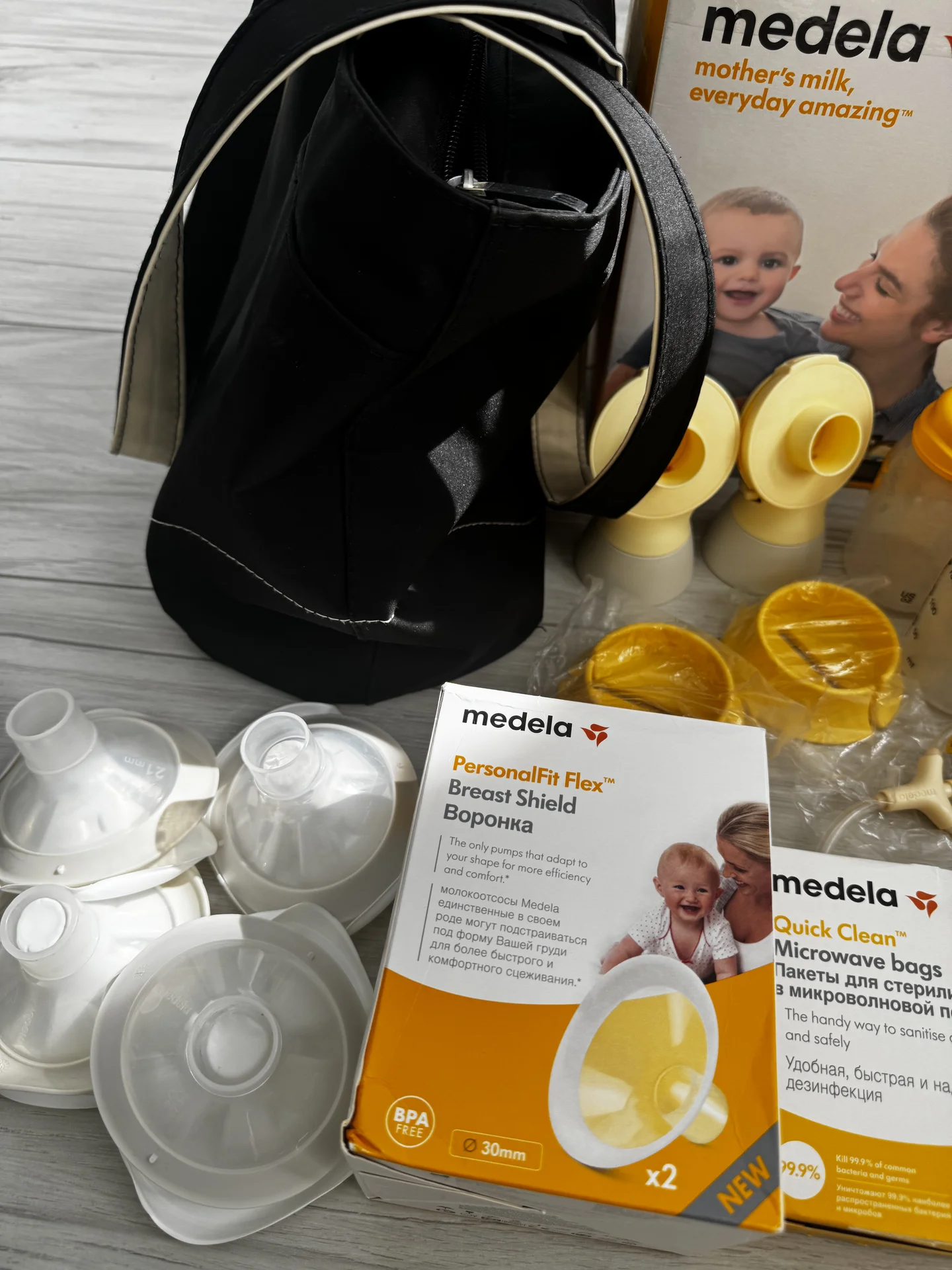 Молокоотсос Medela - миниатюра 3