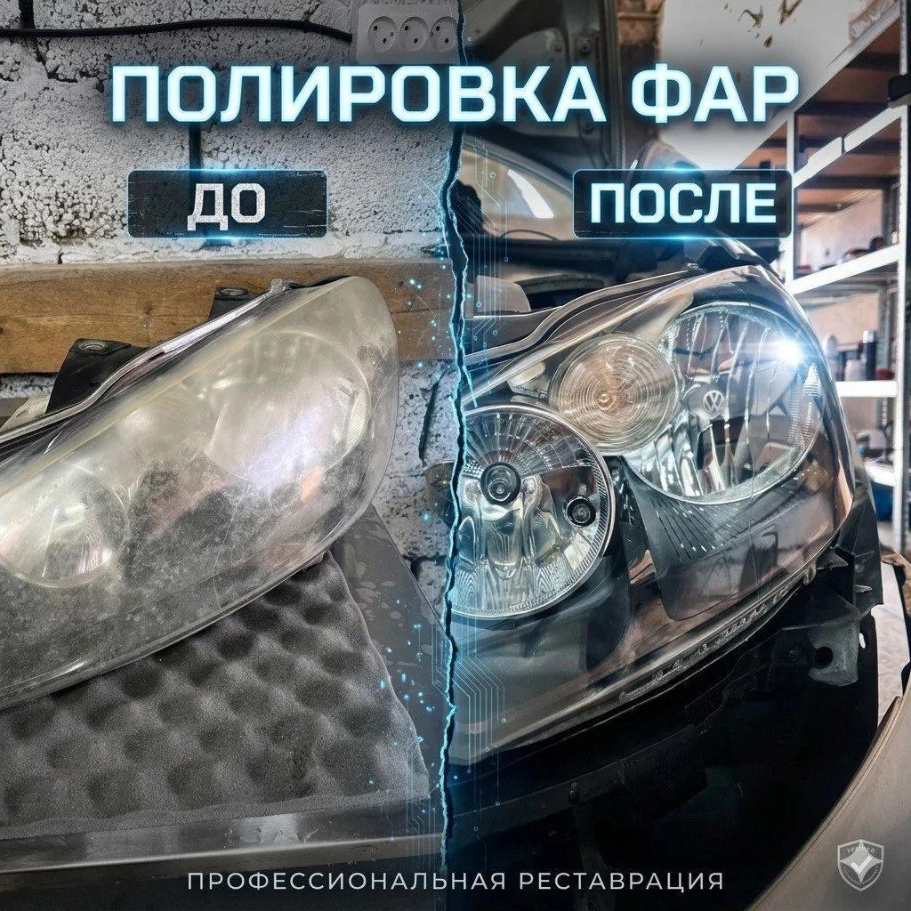 Полировка/ремонт фар - миниатюра 12