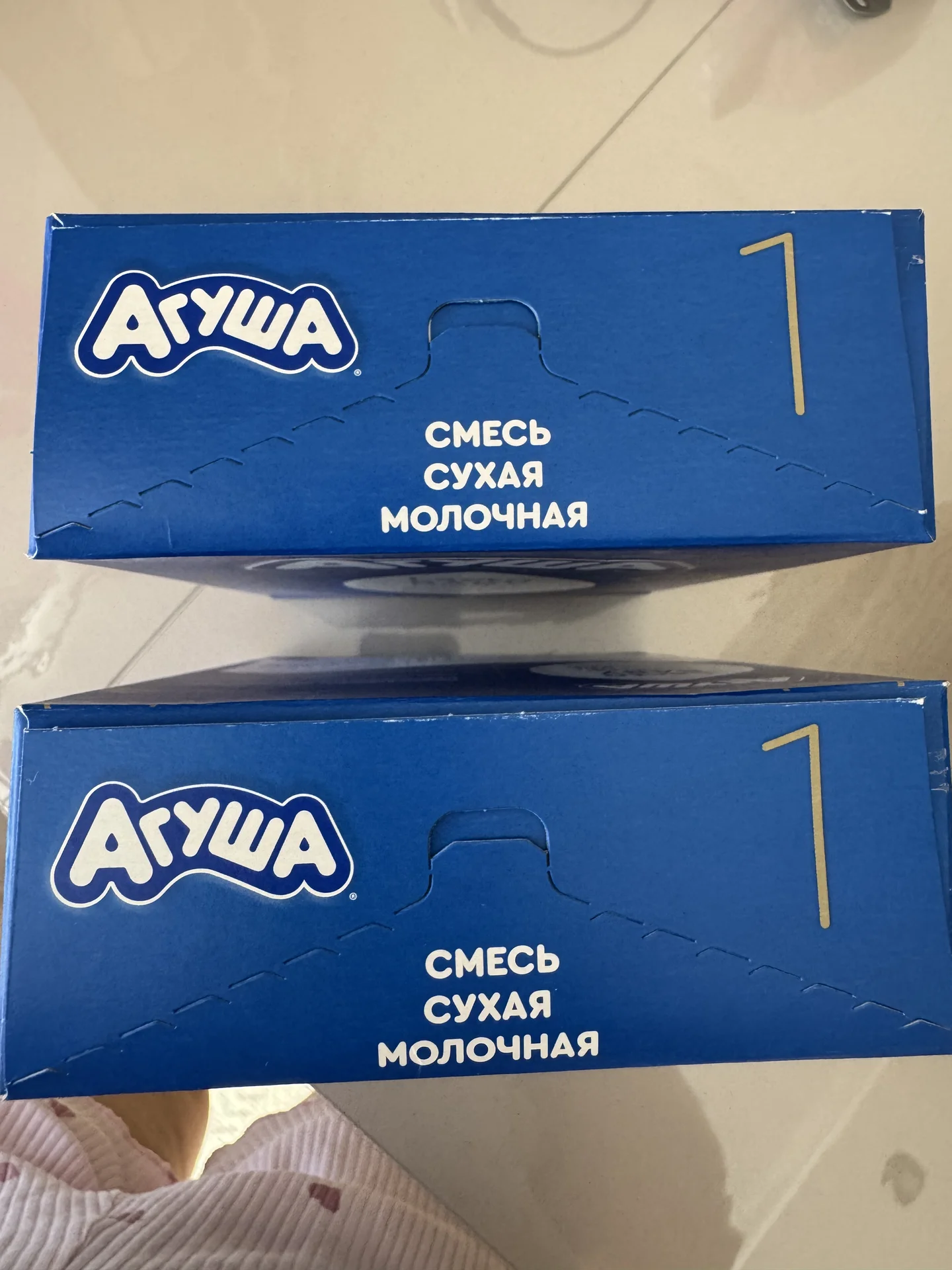 смесь сухая молочная Агуша - изображение 1