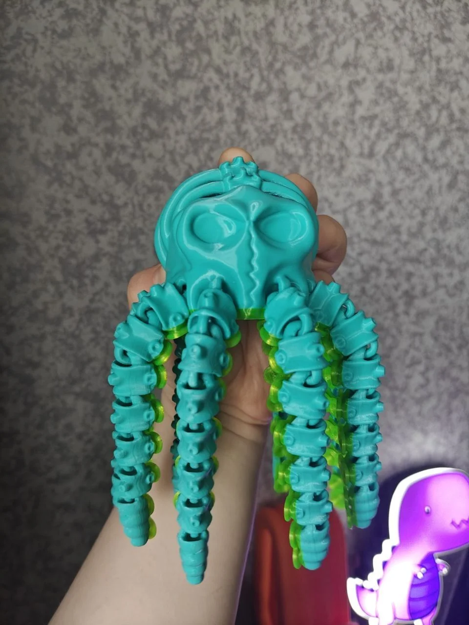 Подвижная игрушка Осьминог 🐙 - миниатюра 2