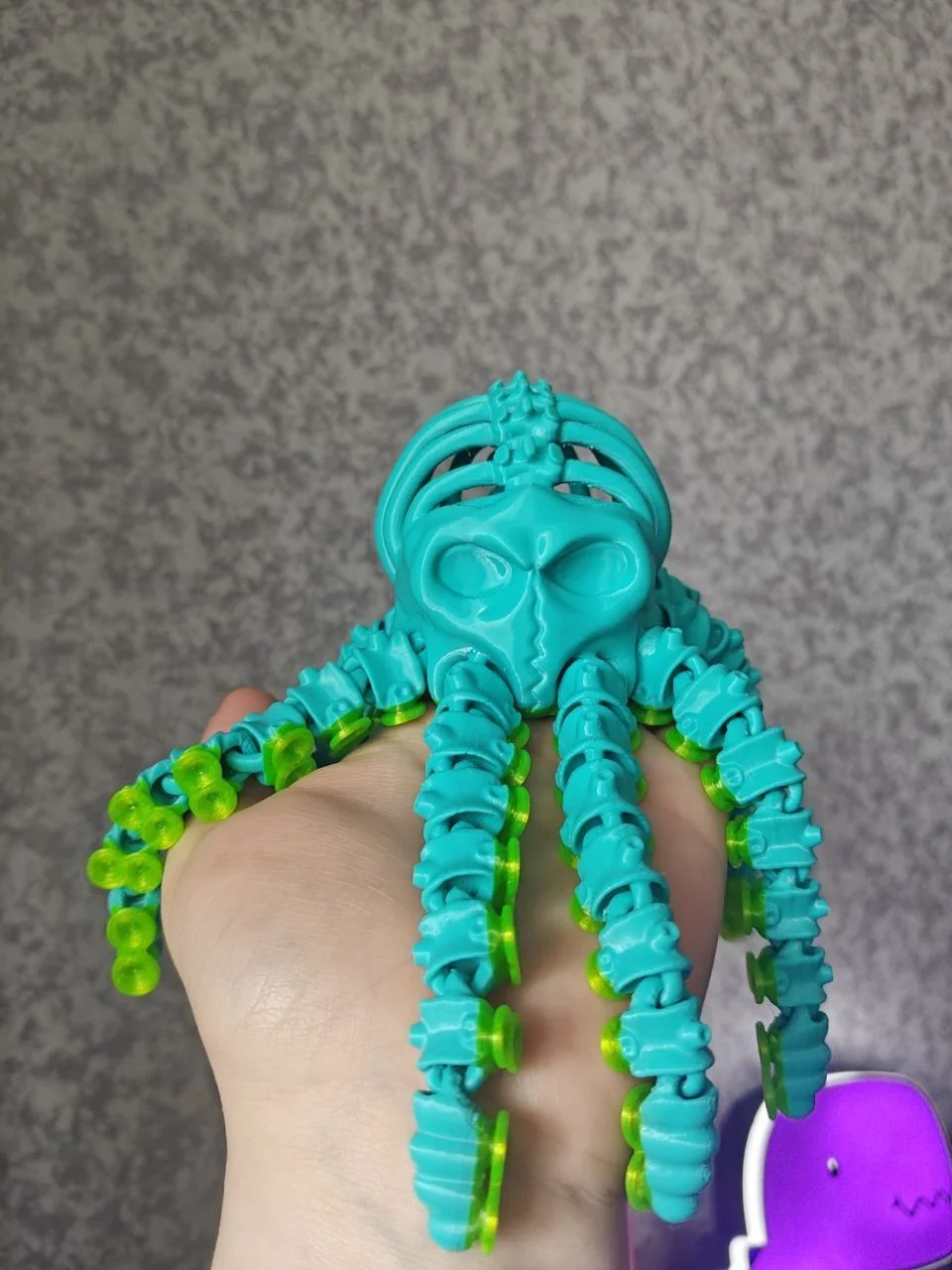 Подвижная игрушка Осьминог 🐙 - миниатюра 3