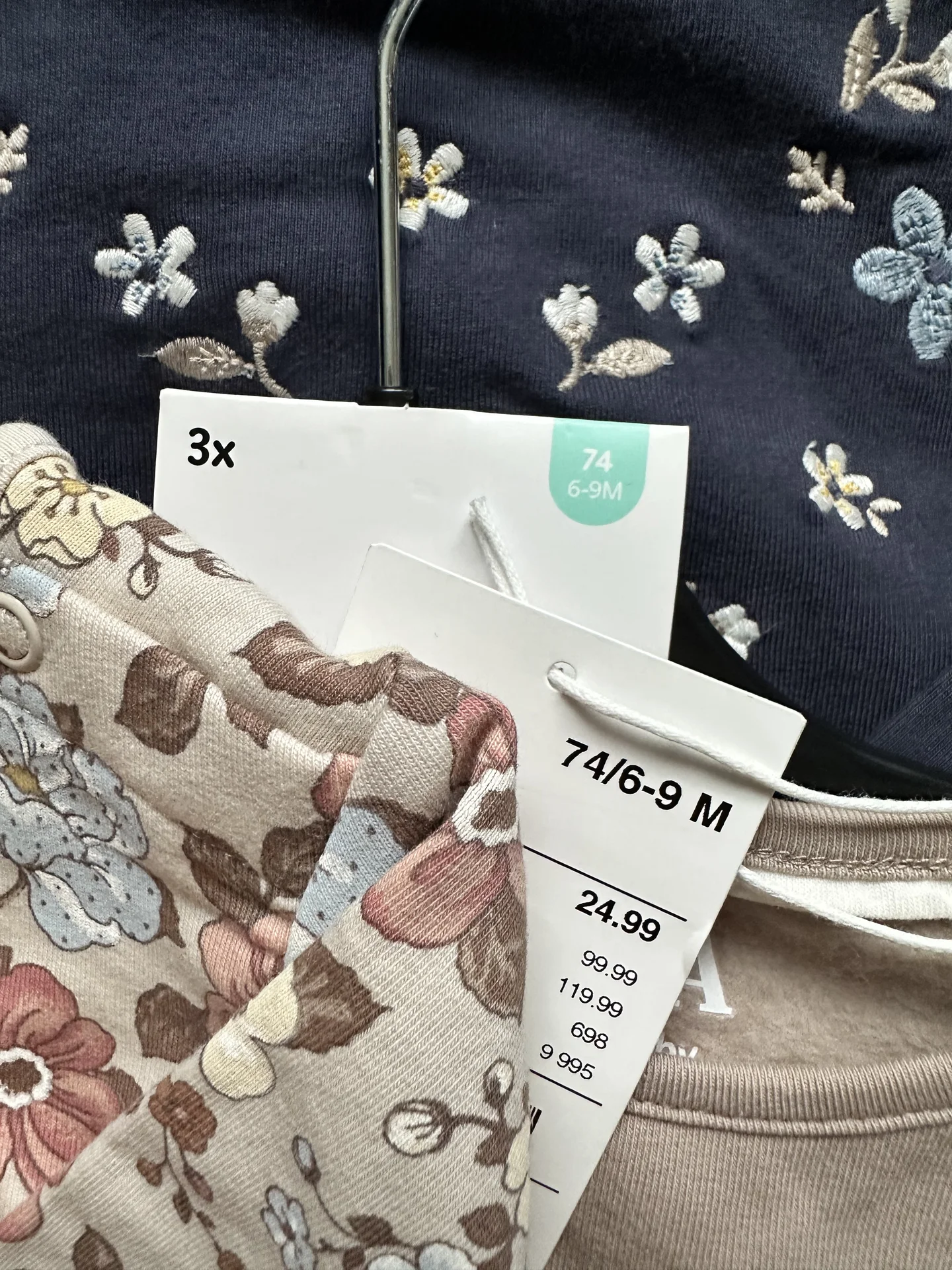 Комплект свитшотов (кофт) на девочку C&A - миниатюра 10