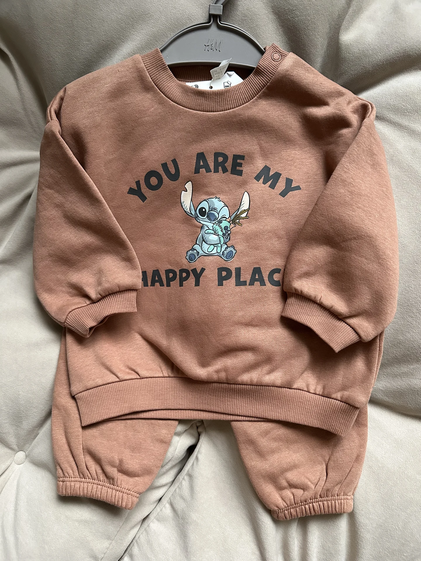Костюм новый на мальчика на флисе 74 H&M - изображение 1