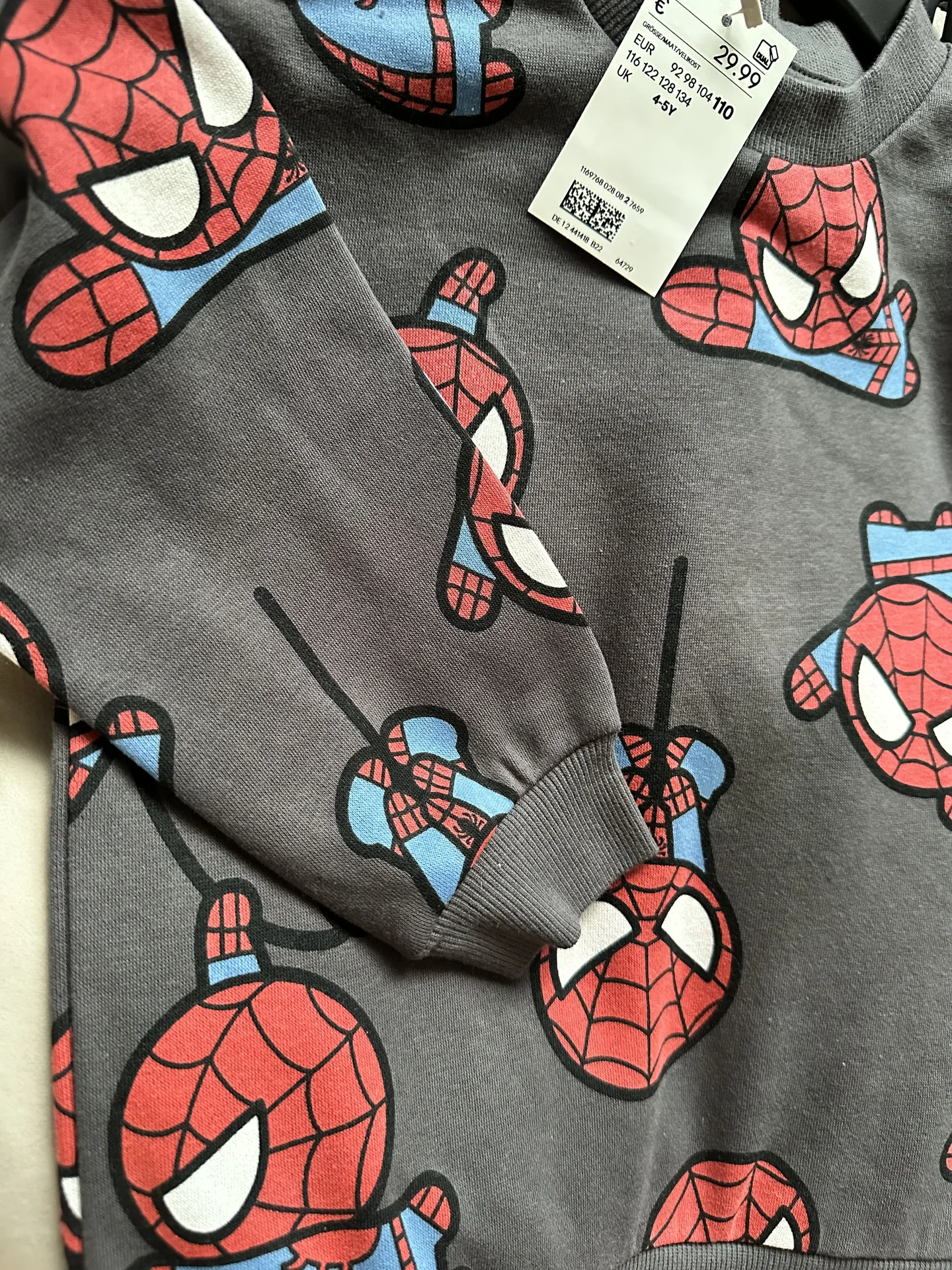 Костюм на флисе на мальчика 110 H&M - миниатюра 4