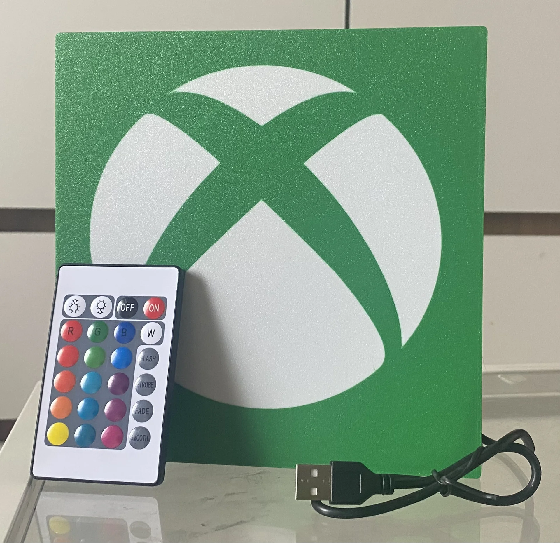 Светильник лайтбокс с логотипом xbox