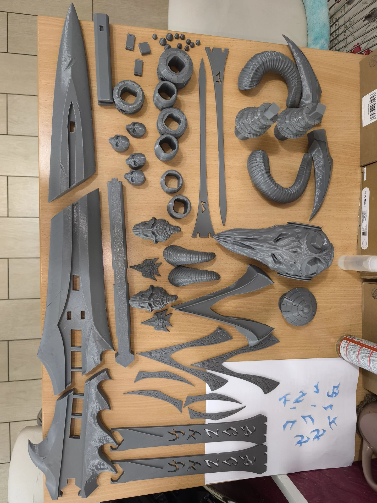 Кит-набор меч Фростморн (Frostmourne) под заказ - миниатюра 2