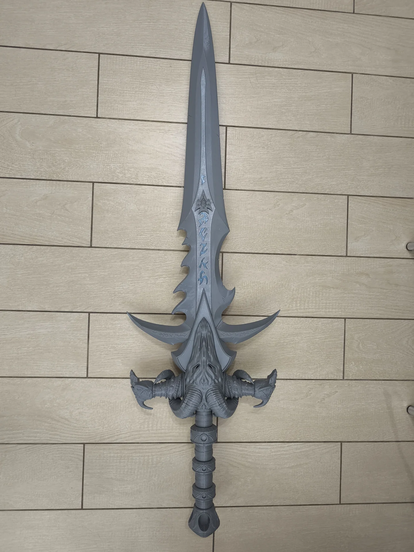 Кит-набор меч Фростморн (Frostmourne) под заказ - миниатюра 8