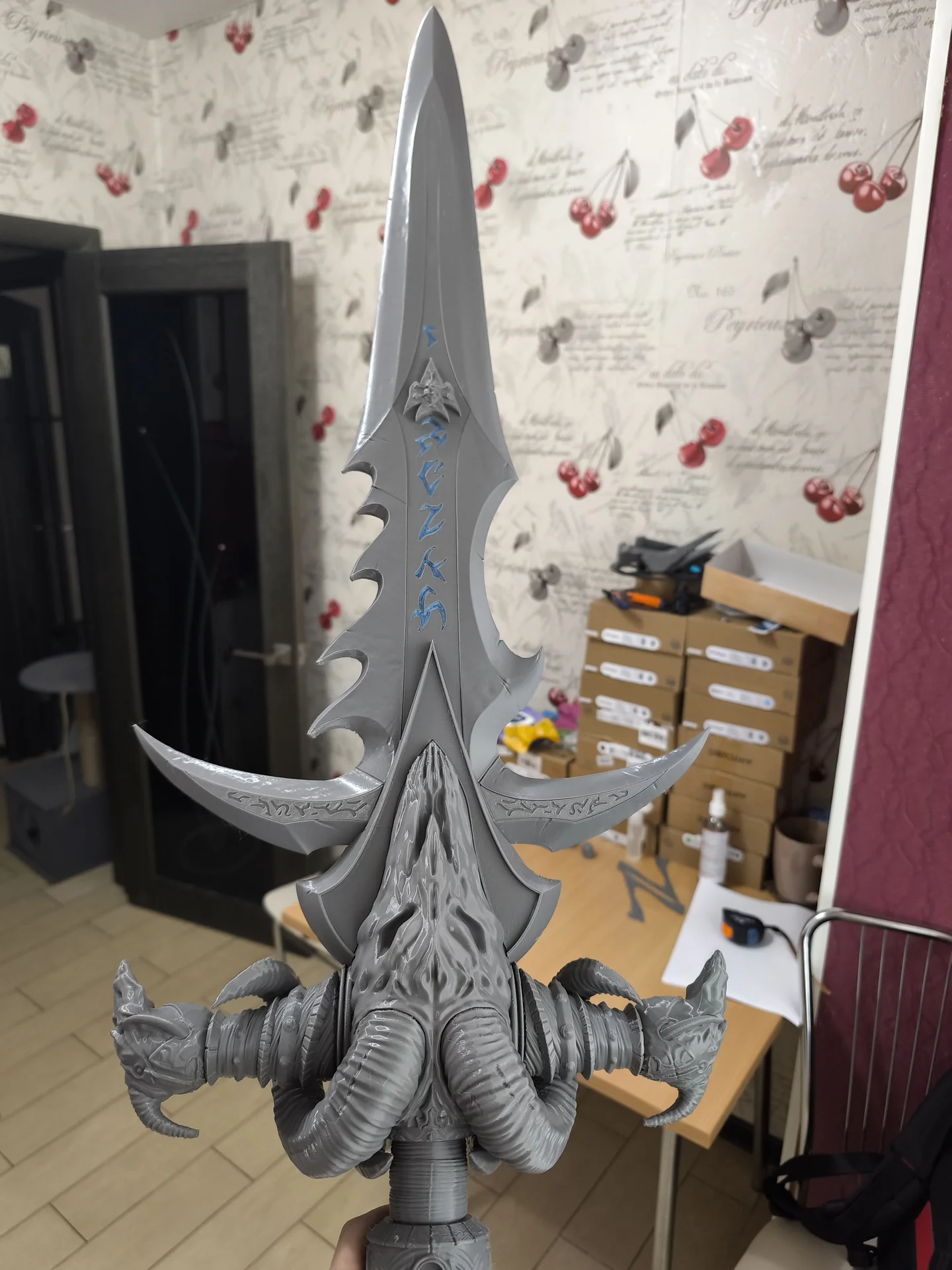 Кит-набор меч Фростморн (Frostmourne) под заказ - миниатюра 9