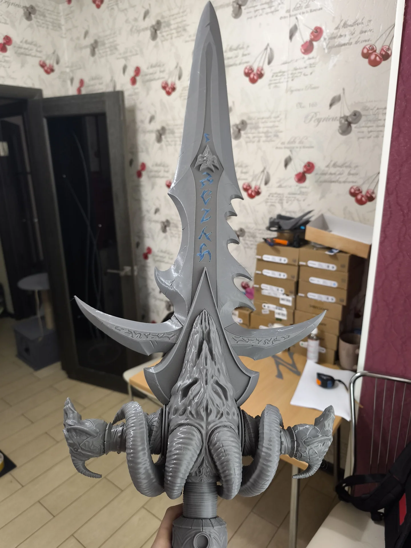 Кит-набор меч Фростморн (Frostmourne) под заказ - миниатюра 10