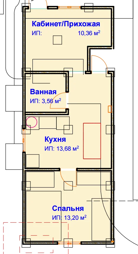 Каркасный дом 75 м2 - миниатюра 12
