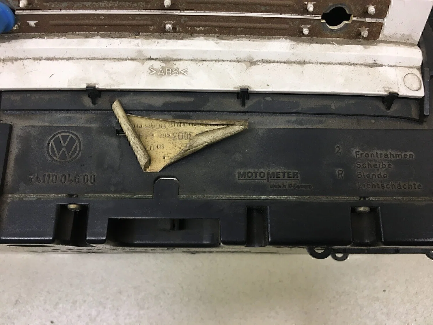 Панель приборов VW Golf III/Vento 1991-1997 - миниатюра 4