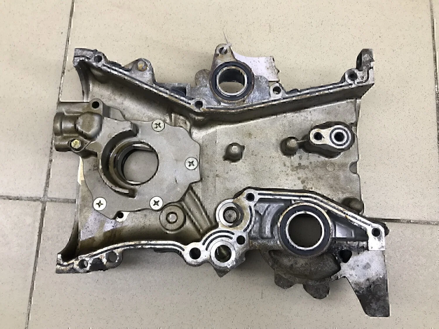 Крышка двигателя передняя NISSAN Almera N16 2000-2006 - миниатюра 7