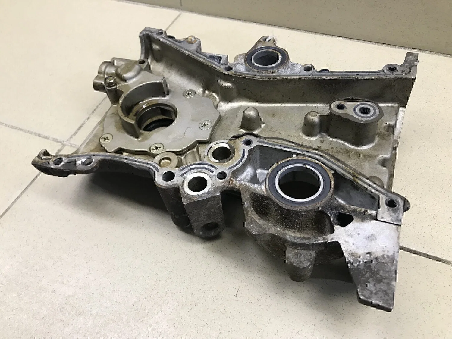 Крышка двигателя передняя NISSAN Almera N16 2000-2006 - миниатюра 8