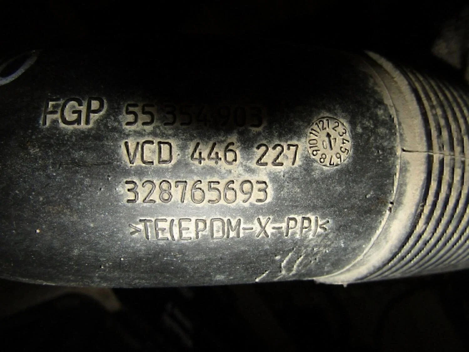 Патрубок воздушного фильтра OPEL Vectra C 2002-2008 - миниатюра 3