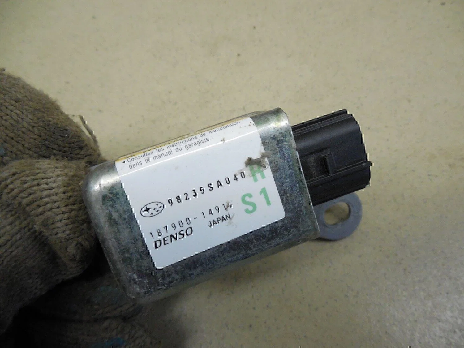 Датчик AIR BAG Subaru Forester (S11) 2002-2007 - миниатюра 4