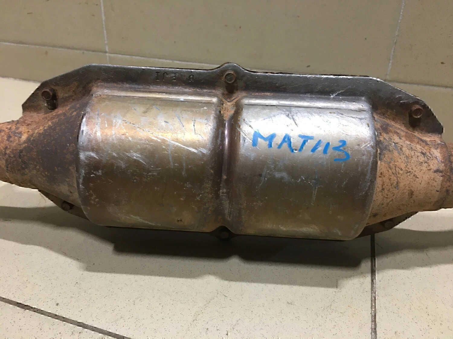 Приемная труба глушителя DAEWOO Matiz 2001-2015 - миниатюра 6