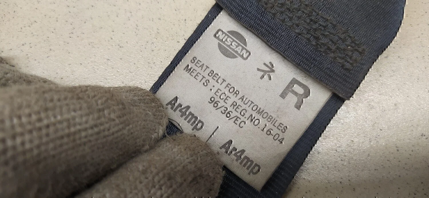 Ремень безопасности с пиропатроном NISSAN Almera N15 1995-2000 - миниатюра 6