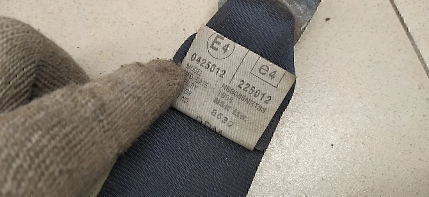 Ремень безопасности с пиропатроном NISSAN Almera N15 1995-2000 - миниатюра 7