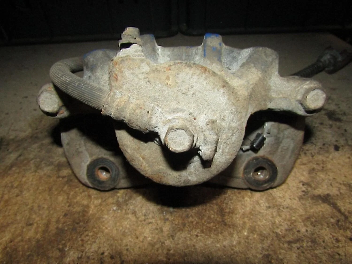Суппорт передний правый Hyundai-KIA Elantra 2006-2011 - миниатюра 2