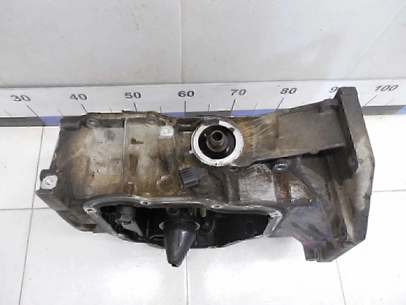Поддон масляный двигателя NISSAN Qashqai (J10) 2006-2014 - миниатюра 3
