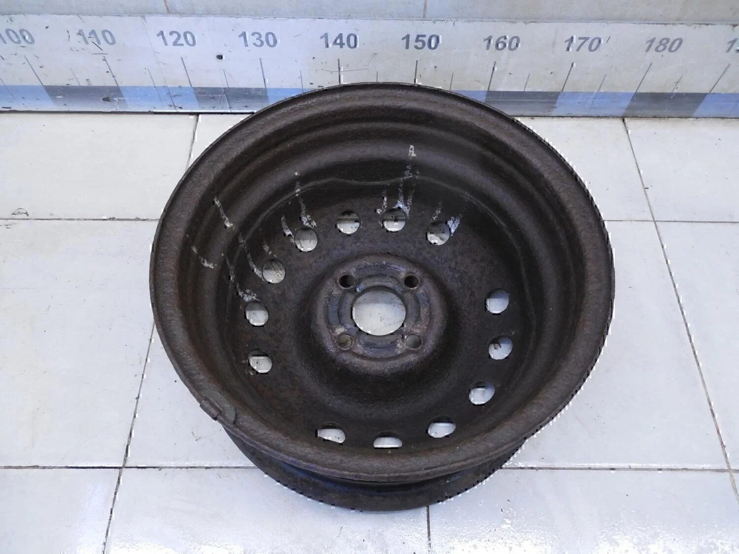 Диск колесный железо DAEWOO Nexia 1995-2016 - миниатюра 2