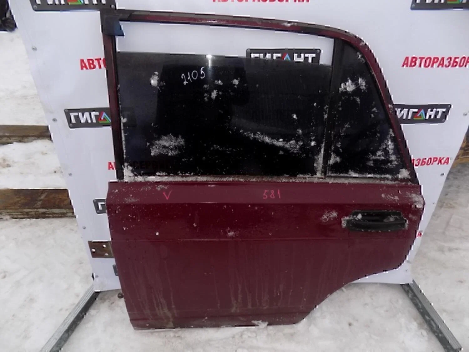 Дверь задняя левая АвтоВАЗ Lada 2107 - миниатюра 2