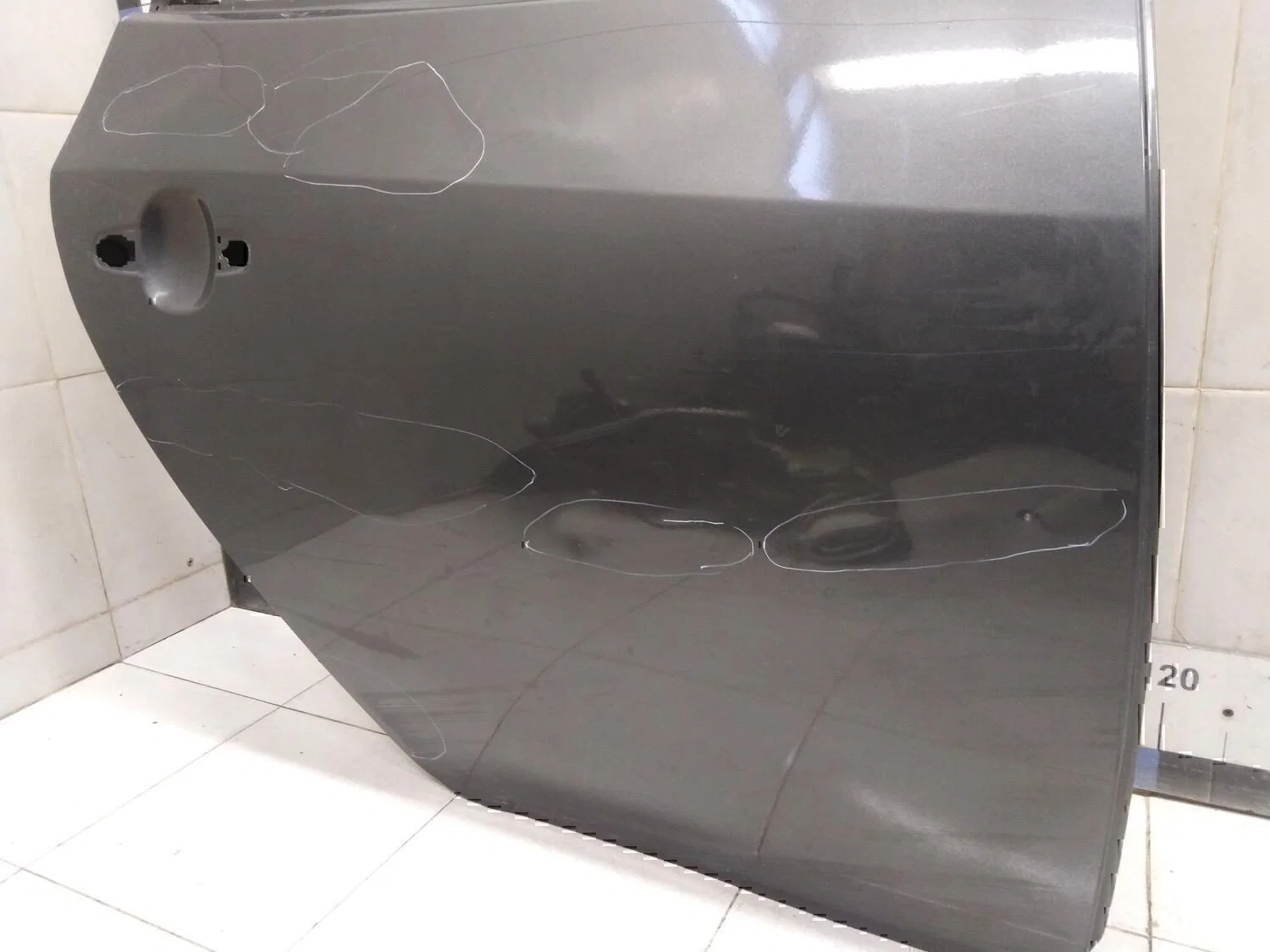 Дверь задняя правая Hyundai-KIA Elantra 2006-2011 - миниатюра 2