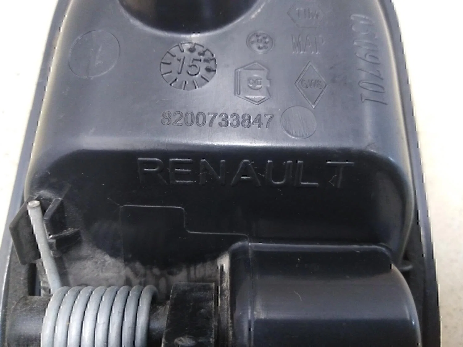 Ручка двери внутренняя правая RENAULT Duster 2012> - миниатюра 4