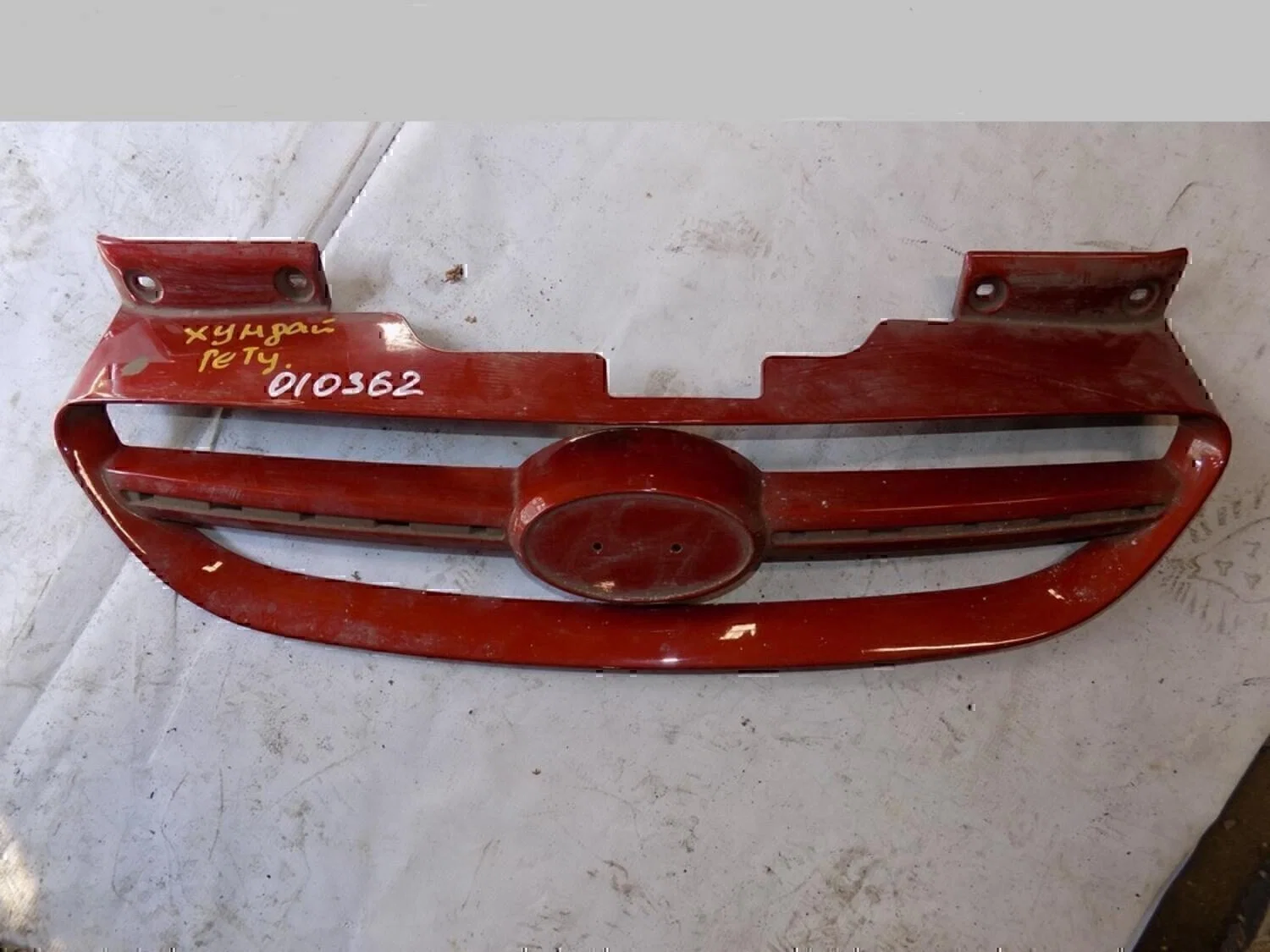 Решетка радиатора Hyundai-KIA Getz 2002-2010 - изображение 1