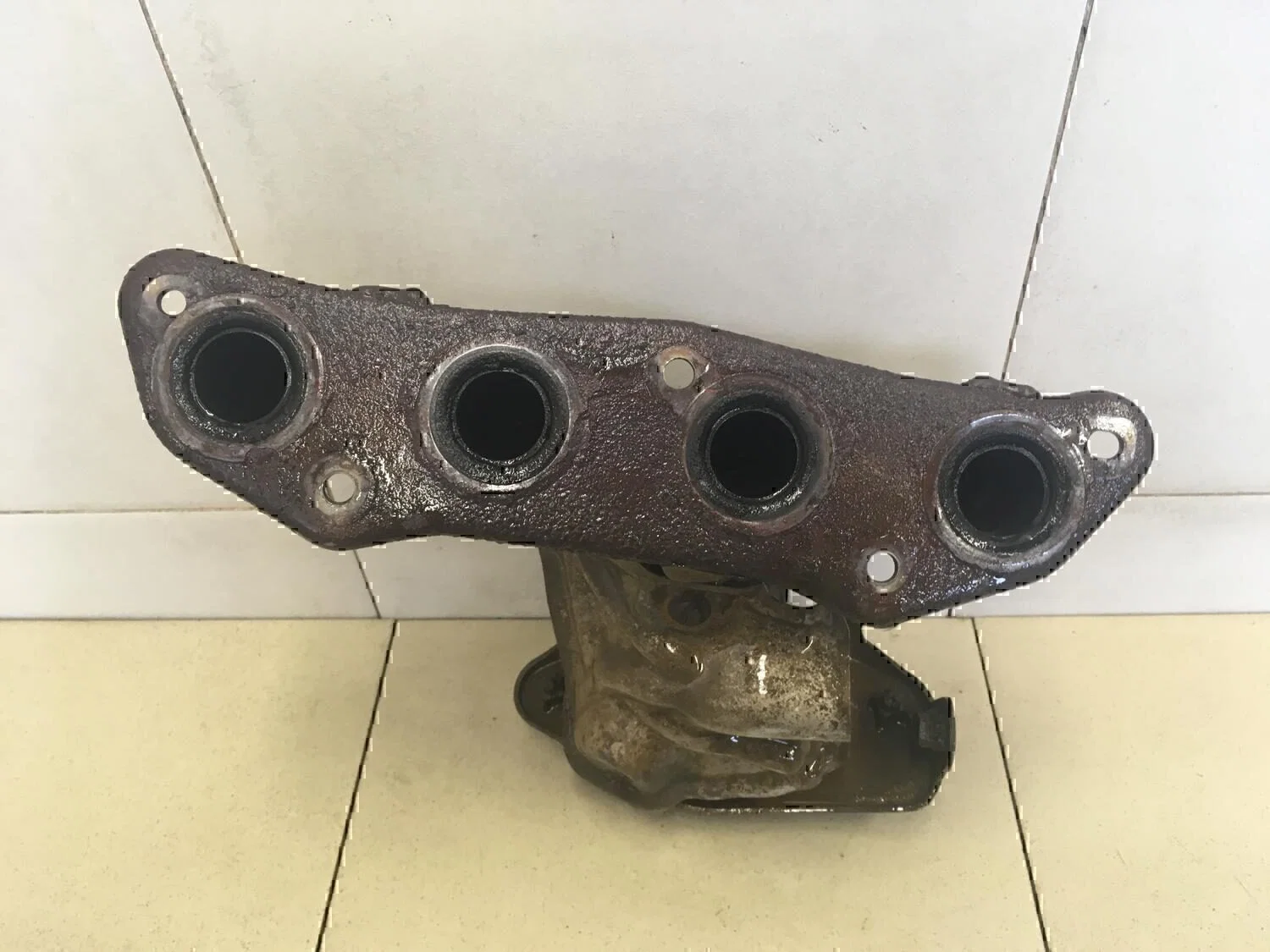 Коллектор выпускной NISSAN Qashqai (J10) 2006-2014 - миниатюра 4