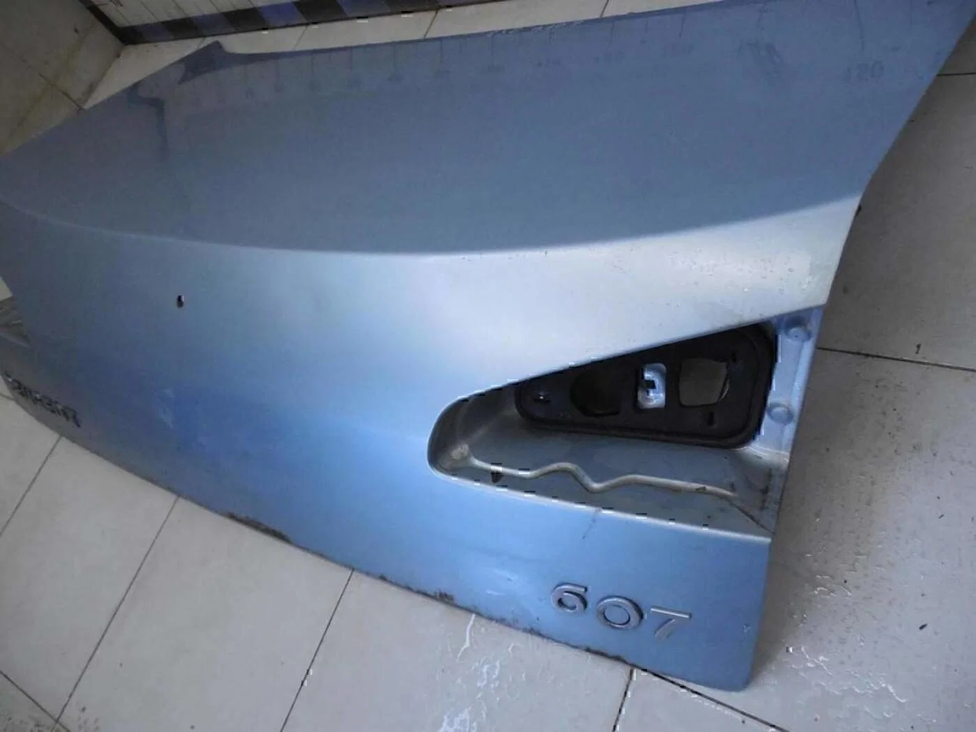 Крышка багажника PEUGEOT 607 2000-2010 - миниатюра 6