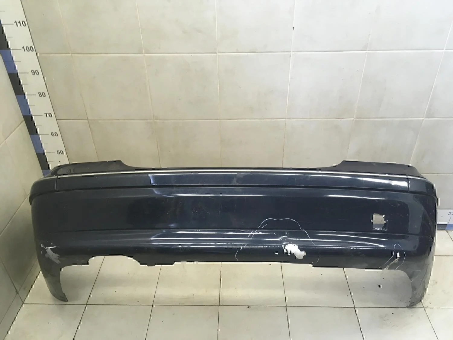 Бампер задний MERCEDES-BENZ W203 2000-2006 - изображение 1