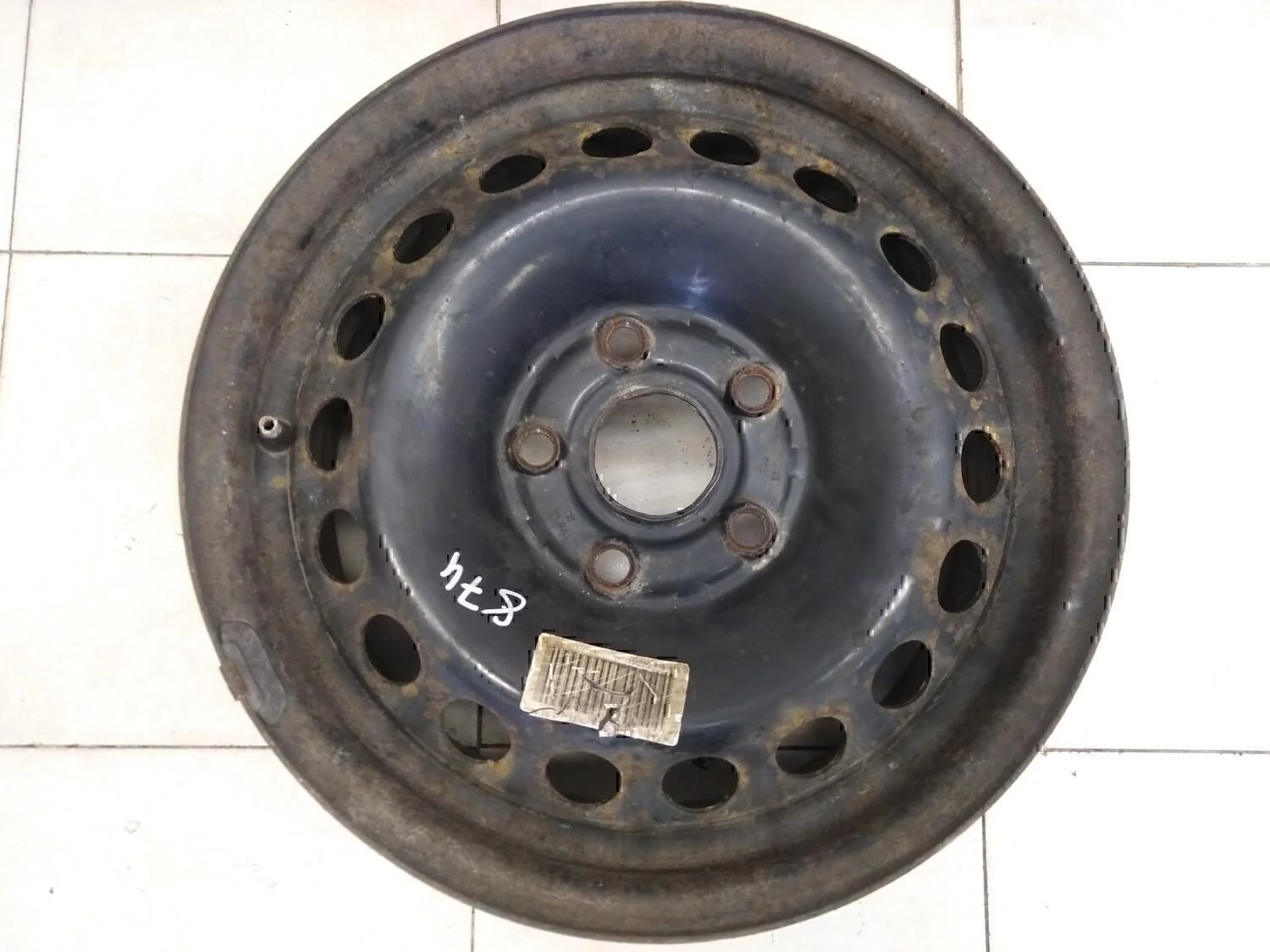 Диск колесный железо VW Touran 2003-2010 - изображение 1