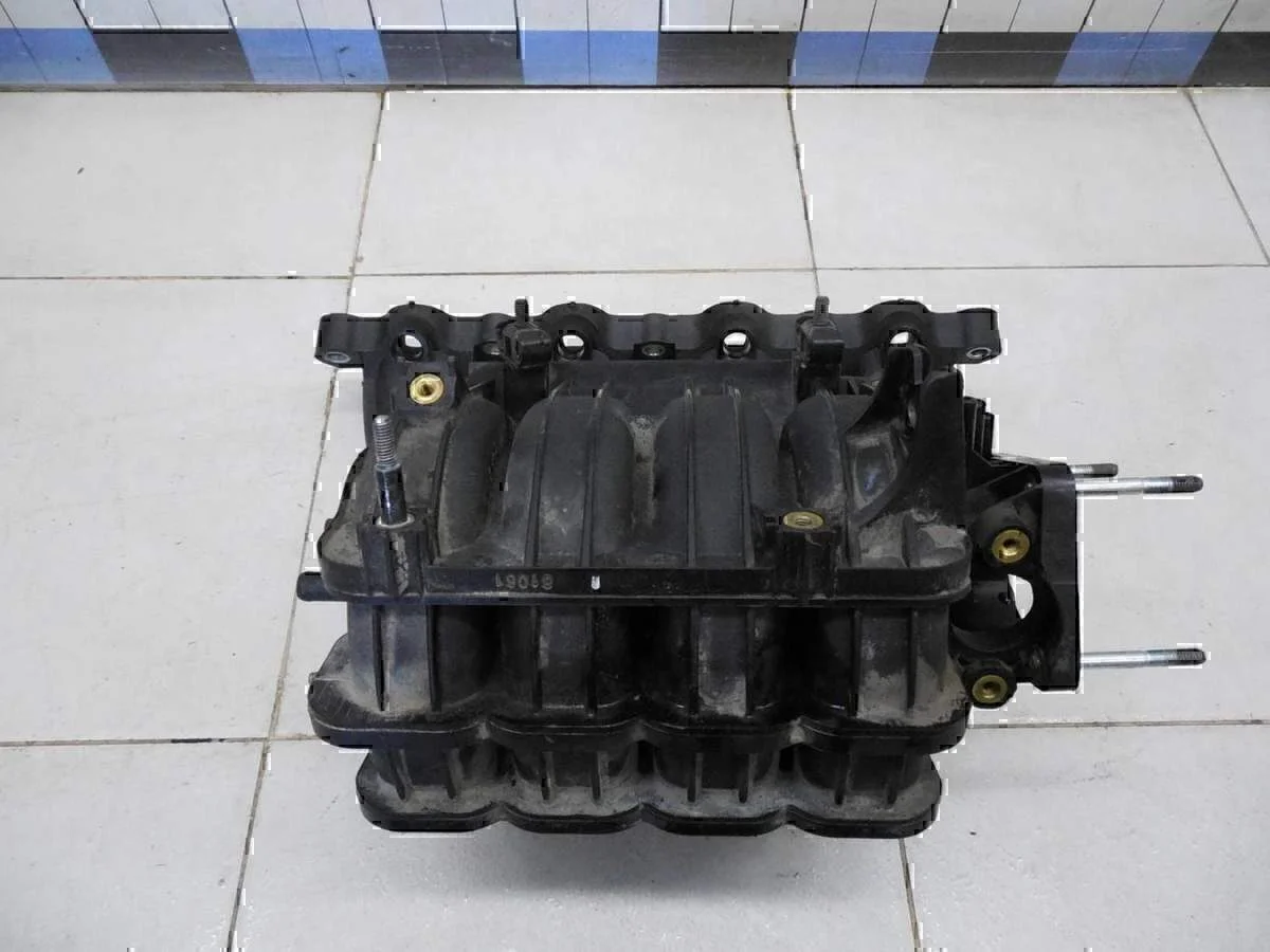 Коллектор впускной Chevrolet Aveo (T200) 2003-2008 - миниатюра 3
