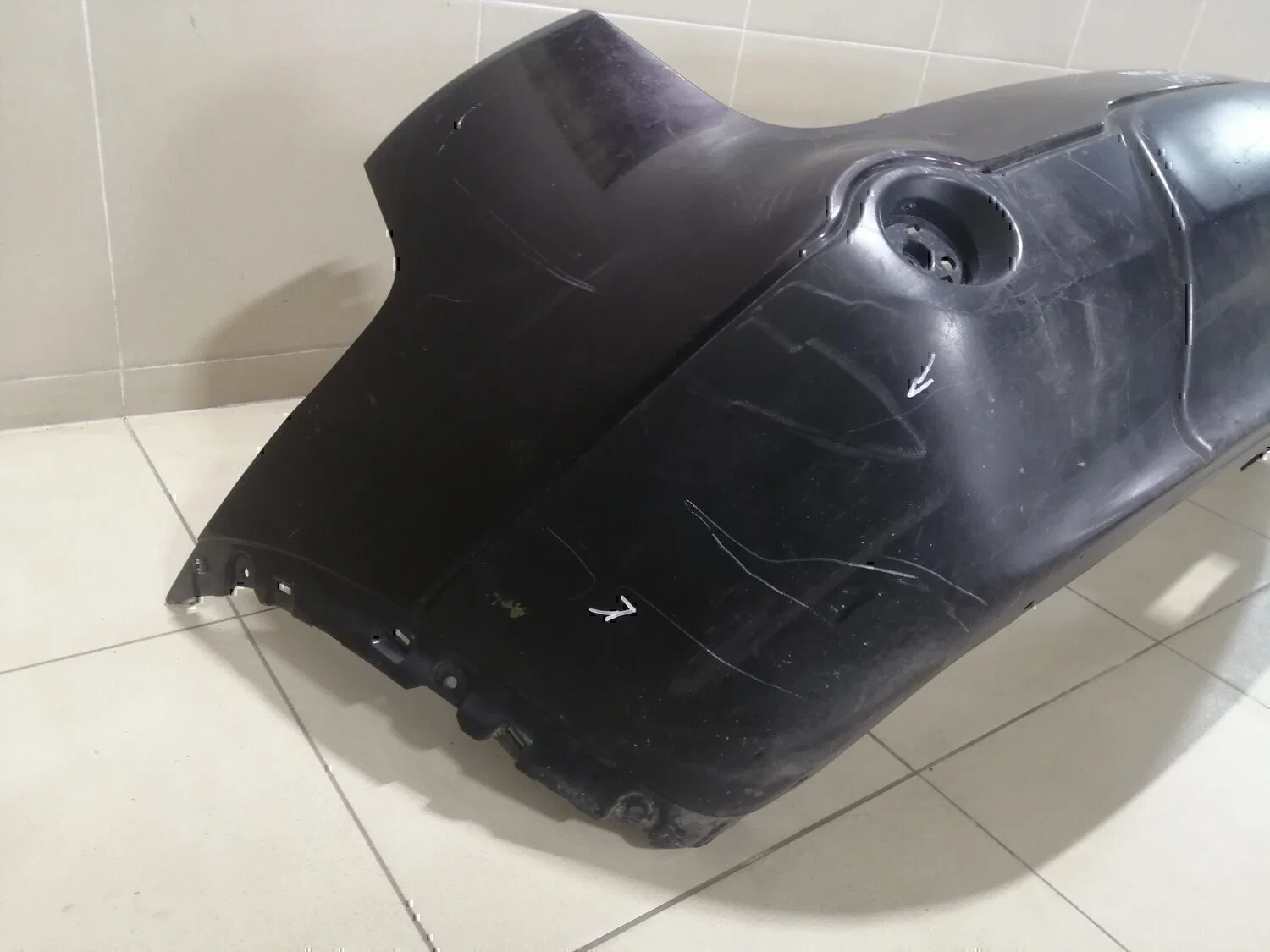 Бампер задний NISSAN Qashqai (J10) 2006-2014 - миниатюра 3