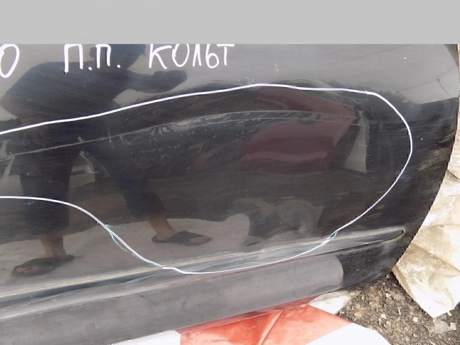 Дверь передняя правая MITSUBISHI Colt (Z3) 2004-2012 - миниатюра 4