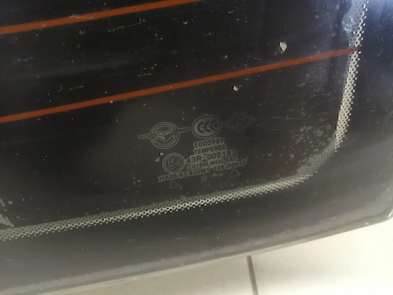 Стекло заднее Haima 3 - миниатюра 2