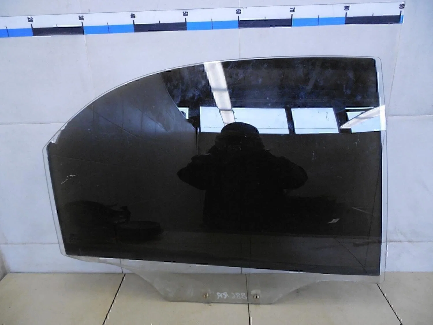 Стекло двери задней правой Chevrolet Lanos 2004-2010 - изображение 1